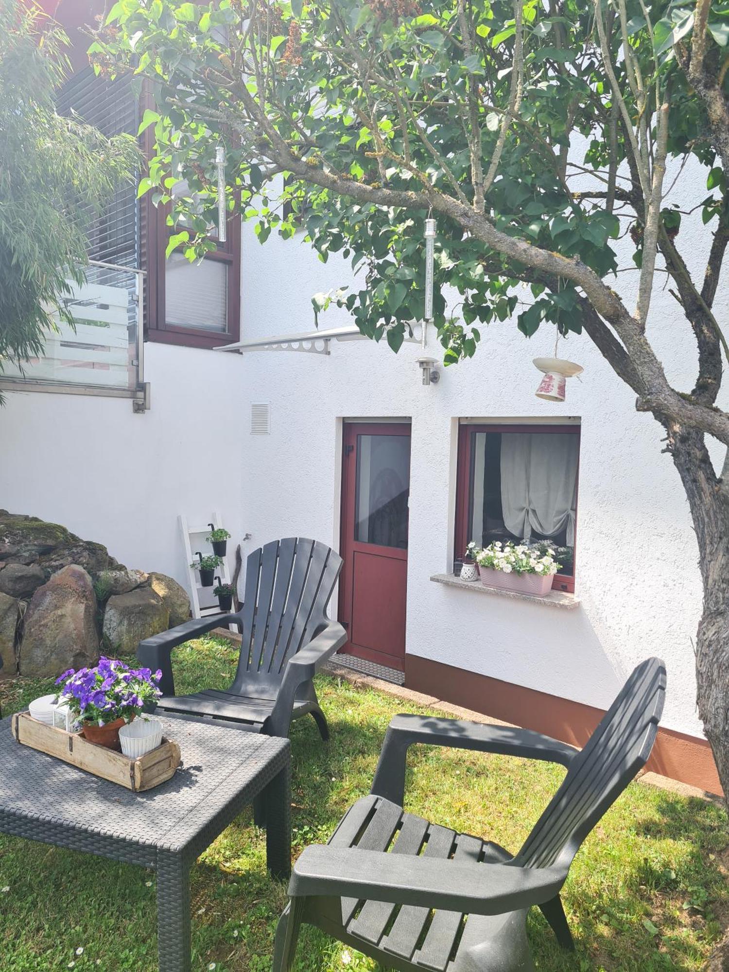 Ferienwohnung Rote Tuer - Landleben Pur! Kirchhain ภายนอก รูปภาพ