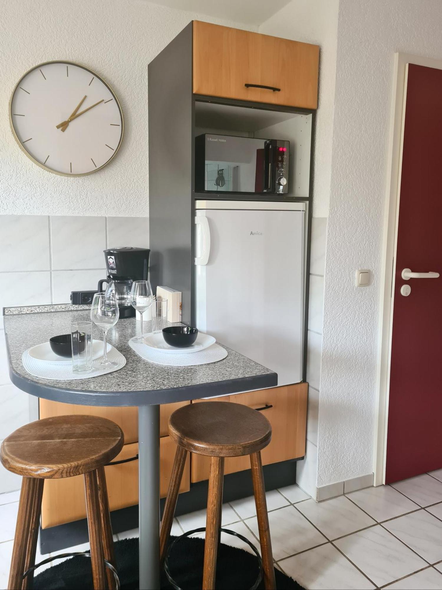 Ferienwohnung Rote Tuer - Landleben Pur! Kirchhain ภายนอก รูปภาพ